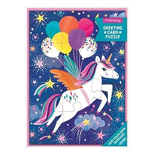 Seller image for Unicorn Party Greeting Card Puzzle for sale by GreatBookPrices