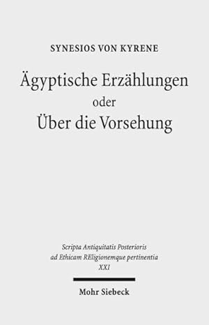 Seller image for Agyptische Erzahlungen Oder Uber Die Vorsehung -Language: German for sale by GreatBookPrices