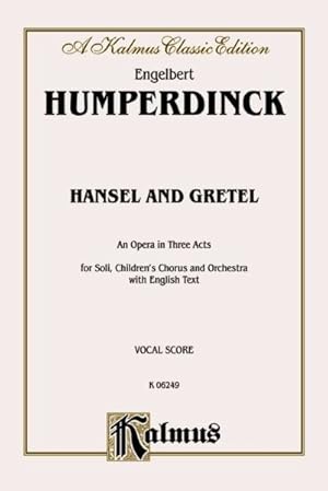 Seller image for Hansel and Gretel : Kalmus Edition for sale by GreatBookPrices