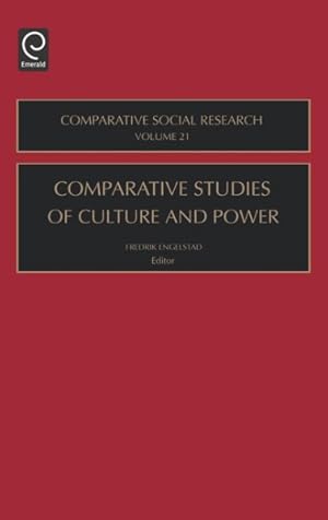 Imagen del vendedor de Comparative Studies of Culture and Power a la venta por GreatBookPrices