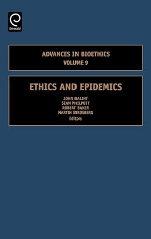 Bild des Verkufers fr Ethics and Epidemics zum Verkauf von GreatBookPrices