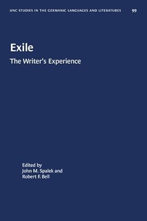 Seller image for Exile : The Writer's Experience for sale by GreatBookPrices