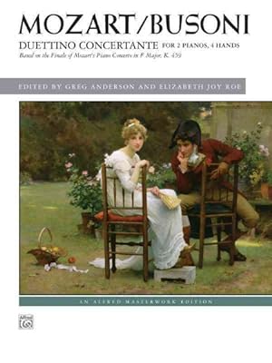 Seller image for Duettino Concertante : Based on the Finale of Mozart's Piano Concerto in F Major, K. 459: For 2 Pianos, 4 Hands for sale by GreatBookPrices