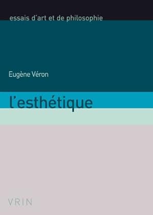 Imagen del vendedor de L'esthetique -Language: French a la venta por GreatBookPrices