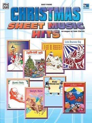 Imagen del vendedor de Christmas Sheet Music Hits : Easy Piano a la venta por GreatBookPrices