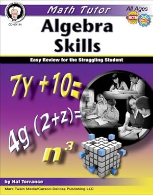Seller image for Algebra Skills : Easy Review for the Struggling Student for sale by GreatBookPrices