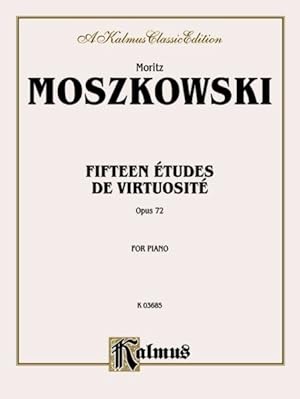 Bild des Verkufers fr Fifteen Etudes De Virtuosite, Op. 72 zum Verkauf von GreatBookPrices