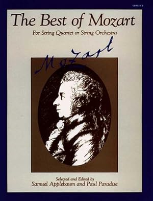 Immagine del venditore per Best of Mozart, Violin1 : For String Quartet or String Orchestra venduto da GreatBookPrices