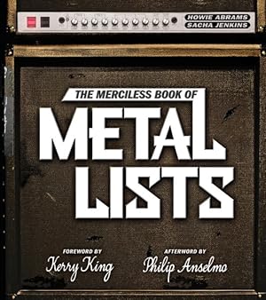 Seller image for Merciless Book of Metal Lists for sale by GreatBookPrices