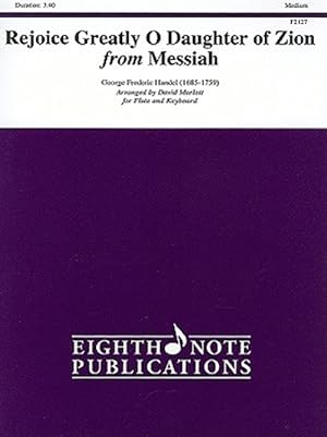 Imagen del vendedor de Rejoice Greatly from Messiah for Flute : Part(s) a la venta por GreatBookPrices