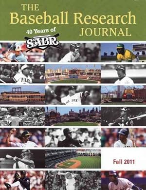 Bild des Verkufers fr Baseball Research Journal : Fall 2011 zum Verkauf von GreatBookPrices