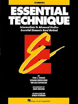 Imagen del vendedor de Essential Technique - Trombone Intermediate to Advanced Studies (Book 3 Level) a la venta por GreatBookPrices