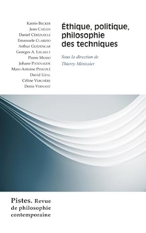 Bild des Verkufers fr Ethique, Politique, Philosophie Des Techniques -Language: french zum Verkauf von GreatBookPrices