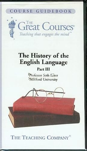 Imagen del vendedor de The History of the English Language (Part III) a la venta por Bookmarc's