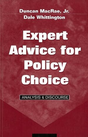 Seller image for Expert Advice for Policy Choice : Analysis and Discourse for sale by GreatBookPrices