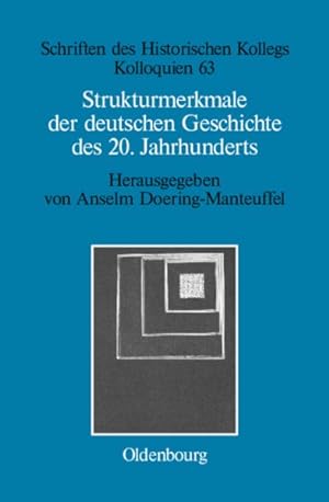 Seller image for Strukturmerkmale Der Deutschen Geschichte Des 20. Jahrhunderts -Language: german for sale by GreatBookPrices