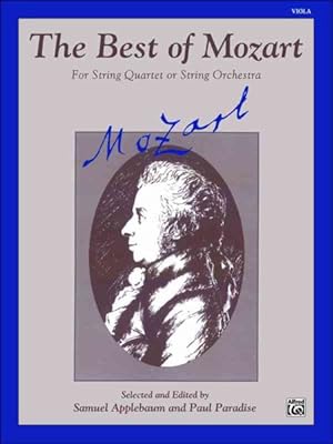 Seller image for Best of Mozart Viola for sale by GreatBookPrices