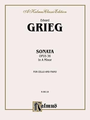 Seller image for Sonata Opus 36 in A Minor : For Cello and Piano for sale by GreatBookPrices