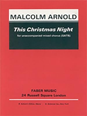 Seller image for This Christmas Night : Satb, a Cappella, Choral Octavo for sale by GreatBookPrices