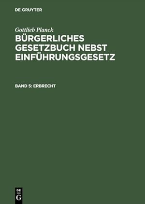 Immagine del venditore per Erbrecht -Language: german venduto da GreatBookPrices