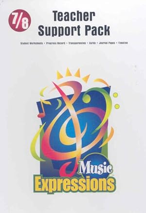 Imagen del vendedor de Music Expressions Teacher Support Pack, Grades 7-8 a la venta por GreatBookPrices