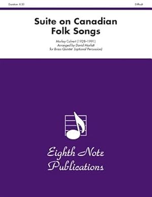 Bild des Verkufers fr Suite on Canadian Folk Songs : Score & Parts zum Verkauf von GreatBookPrices