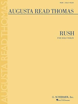 Imagen del vendedor de Rush : For Solo Violin a la venta por GreatBookPrices