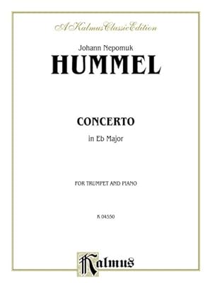 Bild des Verkufers fr Concerto in Eb Major : For Trumpet and Piano zum Verkauf von GreatBookPrices