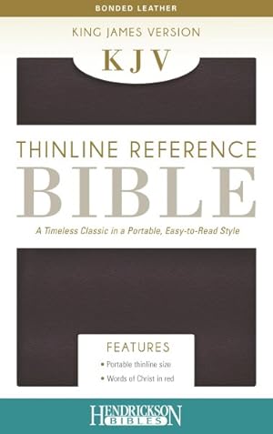 Image du vendeur pour Holy Bible : King James Version, Burgundy Bonded Leather, Thinline Reference Bible mis en vente par GreatBookPrices