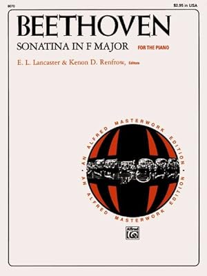 Seller image for Sonatina in F Major : Sheet for sale by GreatBookPrices
