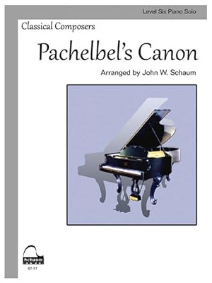 Seller image for Pachelbel's Canon : Level Six Piano Solo for sale by GreatBookPrices
