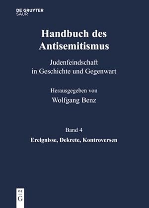 Imagen del vendedor de Ereignisse, Dekrete, Kontroversen -Language: German a la venta por GreatBookPrices
