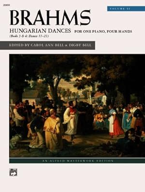 Seller image for Hungarian Dances : For One Piano, Four Hands, Alfred Masterwork Edition for sale by GreatBookPrices