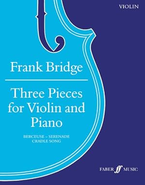 Seller image for Three Pieces for Violin and Piano : Score & Parts for sale by GreatBookPrices