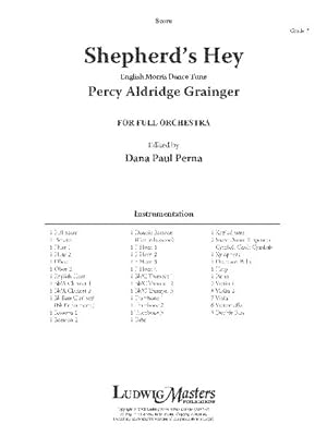 Seller image for Shepherds Hey for Orchestra : Conductor Score for sale by GreatBookPrices