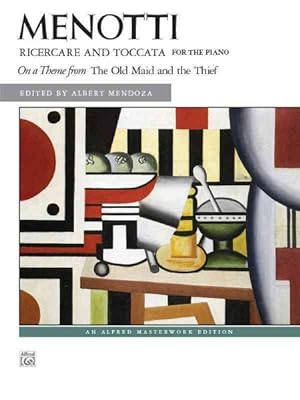 Seller image for Ricercare and Toccata For the Piano : On a Theme from the Old Maid and the Thief for sale by GreatBookPrices