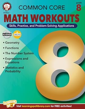 Seller image for Common Core : Math Workouts, Grade 8 for sale by GreatBookPrices