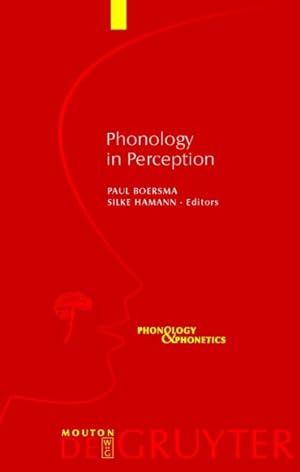 Bild des Verkufers fr Phonology in Perception zum Verkauf von GreatBookPrices