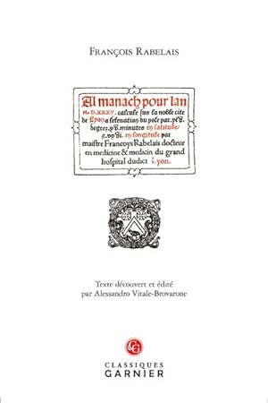 Seller image for Almanach pour i'an M.D.XXXV -Language: french for sale by GreatBookPrices