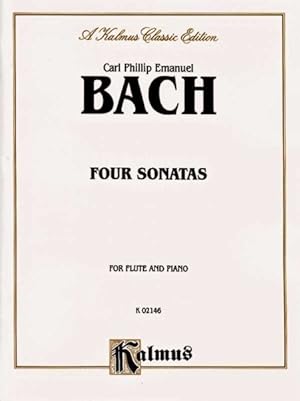 Seller image for Four Sonatas : For Flute and Piano for sale by GreatBookPrices