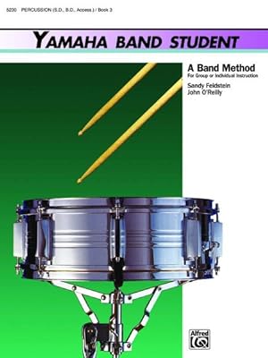 Imagen del vendedor de Yamaha Band Student, Book 3 a la venta por GreatBookPrices