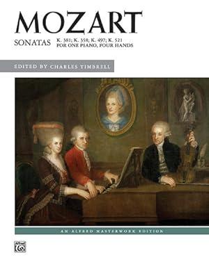 Seller image for Sonatas for One Piano, Four Hands for sale by GreatBookPrices
