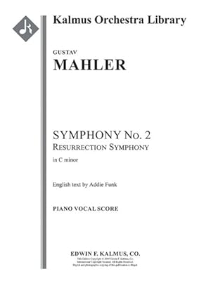 Seller image for Symphony No. 2 in C Minor - Resurrection for sale by GreatBookPrices