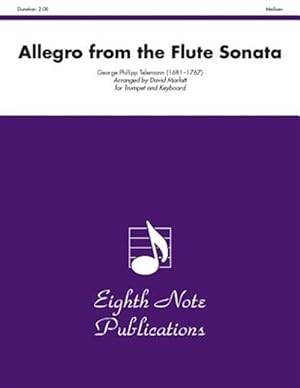 Seller image for Allegro from the Flute Sonata for Trumpet : Part(s) for sale by GreatBookPrices