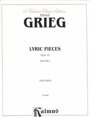 Bild des Verkufers fr Lyric Pieces Opus 12 for Piano zum Verkauf von GreatBookPrices