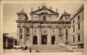 Ansichtskarte / Postkarte Madrid Spanien, Kirche Santa Barbara, die Königlichen Salesianer, Blick...