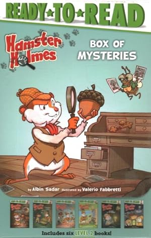 Seller image for Hamster Holmes Box of Mysteries : Hamster Holmes, A Mystery Comes Knocking / Hamster Holmes, Combing for Clues / Hamster Holmes, On the Right Track / Hamster Holmes, A Bit Stumped / Hamster Holmes, Afraid of the Dark? / Hamster Holmes, A Big Time Puzzle for sale by GreatBookPrices