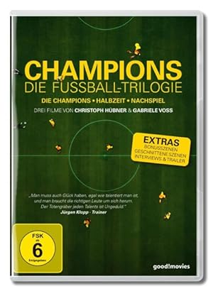 Bild des Verkufers fr Champions - Die Fussball Trilogie, 2 DVD zum Verkauf von moluna