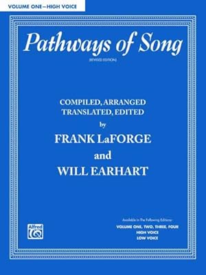 Seller image for Pathways of Song : High Voice for sale by GreatBookPrices