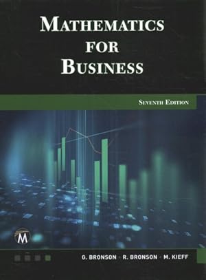 Seller image for Mathematics for Business for sale by GreatBookPrices